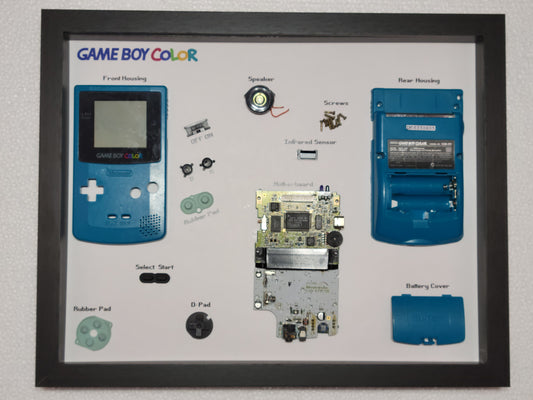 Game Boy Color | Disassembled in a Frame